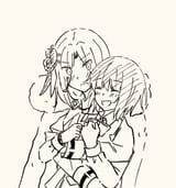 __aoi_erika_and_minase_ichigo_heaven_burns_red_drawn_by_nemu1423__4c5e9b454a60150d942979929f14fbe5