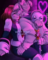 __uraraka_ochaco_toga_himiko_and_all_might_boku_no_hero_academia_drawn_by_mica_c_killjoy__c26d0a12eb8f16480511155d0f2b4466