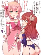 __yoshida_yuuko_and_chiyoda_momo_machikado_mazoku_drawn_by_ame_no_hi_no_mori__b08157c5ccb934930ffe6341b69fa5ad