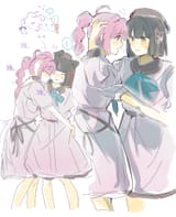 __momose_ginko_and_anyoji_hime_love_live_and_1_more_drawn_by_woodonly__f55929db6442081473a2afad997e1df0