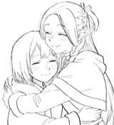 __marcille_donato_and_falin_touden_dungeon_meshi_drawn_by_hues_sunk__2407e94bac1b972030c5da00d438567d