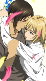 __krista_lenz_and_ymir_shingeki_no_kyojin_drawn_by_35ohama_yu__c6795ede24ffc0df4e75e1dc333d499b