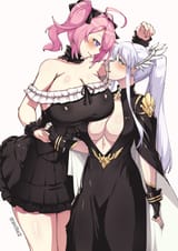 __enterprise_and_saratoga_azur_lane_drawn_by_pclle2__235db10777391b7d400b8c8dbe7a2464