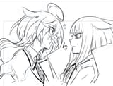 __shiraya_tamaki_and_isemi_tina_rock_wa_lady_no_tashinami_deshite_drawn_by_aoki_shizumi__f15ddbe5fd552821fb49d7b3555e59dd