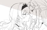 __saijou_claudine_and_tendou_maya_shoujo_kageki_revue_starlight_drawn_by_lilimaya__d6a5512a64194447d674decaccc2b20e