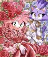 More Rose of Versailles-Lady Oscar crossover with Sonic.These are redraws of some official artworks of the original anime-manga. The last drawing is based off an actual statue of Lady Oscar and Andre.....#sonictheh