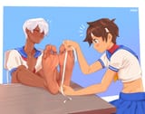 __kasugano_sakura_and_elena_street_fighter_drawn_by_staerk__792d65fbcaa22df76c9fe8b5049fe47e