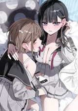 __yukihara_ayana_and_fukami_yuu_oboreru_bed_de_tenshi_no_negao_o_mitaidake_drawn_by_chigusa_minori__b65dd10eed14ae37a2250956c80d4c53