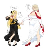 __marcille_donato_and_falin_touden_dungeon_meshi_drawn_by_mmmmuda__f1946c58c4a5d9fb456f867a7d63804b
