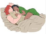 __namari_and_kiki_floke_dungeon_meshi_drawn_by_gabbvillamor__6be00e3fdea0445a91ebe16614af7b1c