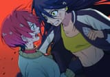 __amate_yuzuriha_and_nyaan_gundam_and_1_more_drawn_by_bhachi88888888__a3e7b571a092c8568071d556a8ff52d3