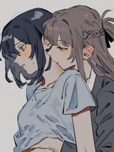 __miyagi_shiori_and_sendai_hazuki_shuuniichido_classmate_wo_kau_hanashi_drawn_by_akmizuk__a0d25b33f87b4ce5ff27ba1d62659ff3