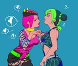 __kujo_jolyne_and_narciso_anasui_jojo_no_kimyou_na_bouken_and_1_more_drawn_by_lighthouse_lt_yummy__d45195e77e283eb569bfe0e40f2f8410