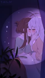__luliam_santamagia_and_tamura_nana_muryoku_seijo_to_munou_oujo_drawn_by_shiyan_ying__2e51bd652043236c73e60ebf27d0702e