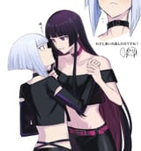 __kurogane_otoha_and_shiraya_tamaki_rock_wa_lady_no_tashinami_deshite_drawn_by_aoki_shizumi__53735d4dee1b7bd0f1067cda02083542