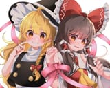 __hakurei_reimu_and_kirisame_marisa_touhou_drawn_by_yoshino_q_sci__0e2671369eae0af0f34fcf0902519b0e