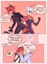 __suletta_mercury_miorine_rembran_ladybug_chat_noir_and_plagg_gundam_and_2_more_drawn_by_tanukimo_imo__2b78eb933da20fe6edd65b76a7c082c7