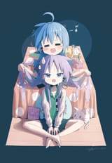 __hiiragi_kagami_izumi_konata_and_nyamou_lucky_star_drawn_by_ap04astral__298b299b9ab91df22b6f45c5470520f7