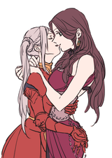 __edelgard_von_hresvelg_and_dorothea_arnault_fire_emblem_and_1_more_drawn_by_hiramoto_shir_gn_9__351eb508cf11f16ce6b7f80bb25215e9