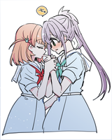 __hinoshita_kaho_and_otomune_kozue_love_live_and_1_more_drawn_by_kanduki_kamibukuro__cff59d7e06411a5aa463a1b9f36c86e1