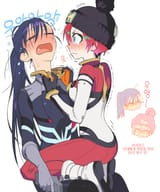 __amate_yuzuriha_and_nyaan_gundam_and_1_more_drawn_by_sakanaokashi__c5ba99598c343b1e422c3dcc9ebb0e9f
