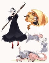 __suletta_mercury_miorine_rembran_marcille_donato_falin_touden_and_winged_lion_gundam_and_2_more_drawn_by_tanukimo_imo__dcfc31025c59831b533d7eeeeca92372