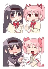 __akemi_homura_and_kaname_madoka_mahou_shoujo_madoka_magica_drawn_by_daily_danmi__155182309afd185cc189cdd2e9d0c50b