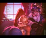 __applejack_and_rarity_my_little_pony_and_2_more_drawn_by_bang_dacy__47d2e9542d7be12cee42900c20d0ccbe