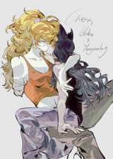 __yang_xiao_long_and_blake_belladonna_rwby_drawn_by_guess1023__df949a9d5a9f38d37daffce21e4b8ccb