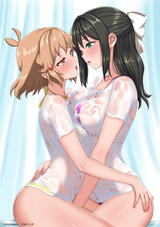 __tachibana_hibiki_and_kohinata_miku_senki_zesshou_symphogear_drawn_by_kenja_panda__8e3e0d58e01c6faad45cc3b9b17a0ec4