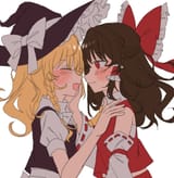 __hakurei_reimu_and_kirisame_marisa_touhou_drawn_by_amatukimahoro__76620bd291cffb3d848de21e8b5c8ecd