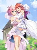 __yoshida_yuuko_and_chiyoda_momo_machikado_mazoku_drawn_by_cruvie__9f41da4277924a06d76516f4de112dc7