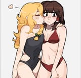 __hakurei_reimu_and_kirisame_marisa_touhou_drawn_by_headhonchkrow__2999749a907cc6c11276c4869ae98e42