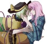 __komeiji_koishi_and_hata_no_kokoro_touhou_drawn_by_im_mo__38bddc65eebe597f4d2b29c1c8592d52