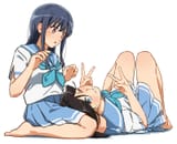 __yoroizuka_mizore_and_kasaki_nozomi_hibike_euphonium_drawn_by_fuyuhino__b3b71bb4045e37df9d784f993fa3d2e4