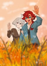 __suletta_mercury_and_miorine_rembran_gundam_and_1_more_drawn_by_715piro_gon__e2c2fbe2fdfd870a4fe972ae267f1606