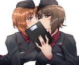 __nishizumi_miho_and_nishizumi_maho_girls_und_panzer_drawn_by_huaronanago__54b25364c9e812a096884f986081fc49
