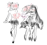 __akemi_homura_and_kaname_madoka_mahou_shoujo_madoka_magica_drawn_by_ch3cake__8ea529aae7ab01660bd54131ed565a04