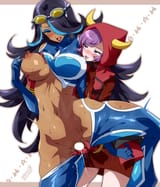 __courtney_and_shelly_pokemon_and_1_more_drawn_by_mochimako_mushikera_hoi2__9892a9c96a73565d1d7dc2e6d2ed28a4
