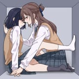 __miyagi_shiori_and_sendai_hazuki_shuuniichido_classmate_wo_kau_hanashi_drawn_by_kyo6159__15fd42ebd1203976a42a9d056574e007