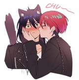 __amate_yuzuriha_and_nyaan_gundam_and_2_more_drawn_by_otakulifewow__20bd6cb476d7d779f284dfd1e1951cc1