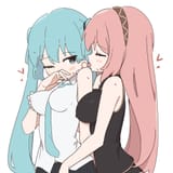 __hatsune_miku_and_megurine_luka_vocaloid_drawn_by_giryu__d7367a73425912a2c556b17859aa5958