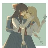 __hakurei_reimu_and_kirisame_marisa_touhou_drawn_by_mati100311__afec6d30c8314d2747d81c7b73cd9b78