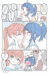 __sora_harewataru_and_nijigaoka_mashiro_precure_and_1_more_drawn_by_izumi_kirifu__87f50346351f2b81162e96c9d9497a2a