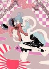 __kaku_seiga_and_miyako_yoshika_touhou_drawn_by_yamada_satoshi__b610d19369c7cc1fd84ef40406ceb2be