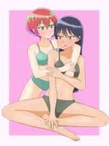 __amate_yuzuriha_and_nyaan_gundam_and_1_more_drawn_by_massa79__887902c7eaf07a05484d816f87bc3b46