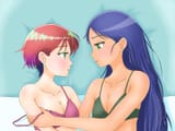 __amate_yuzuriha_and_lalah_sune_gundam_and_1_more_drawn_by_massa79__e36b8f676cfd21f5cf2c6ebc0bcbfcb7