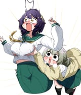 __hiiragi_utena_and_araga_kiwi_mahou_shoujo_ni_akogarete_drawn_by_caseee999__sample-84c8eca28b768e0a7820489803bd55a6