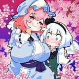 __konpaku_youmu_and_saigyouji_yuyuko_touhou_drawn_by_gram_9__a7465c11ec664ef22f4a74ebd66b0d4d