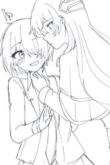 __kayamori_ruka_and_shirakawa_yuina_heaven_burns_red_drawn_by_puyopiku__441c5f0364eed20fc7e9fc0e12744ae2